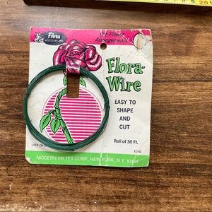 Free item: floral wire